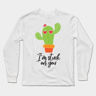 i am stuck on you Long Sleeve T-Shirt